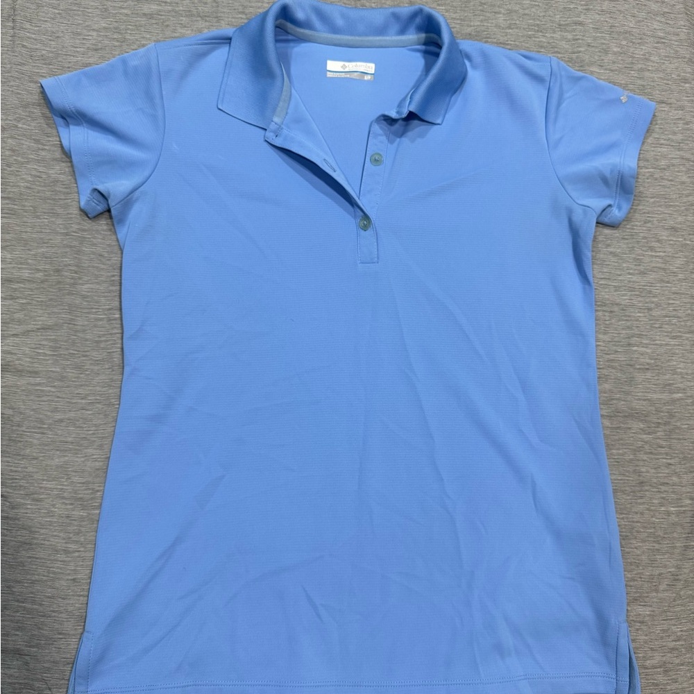 Women's Blue Polo Shirt